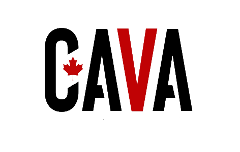 cava-voiceover-logo-dalal-sabra-international-bilingual-voice-actor. CAVA association logo for Dalal Sabra, an international bilingual English and French-Canadian female voice actor and professional member.